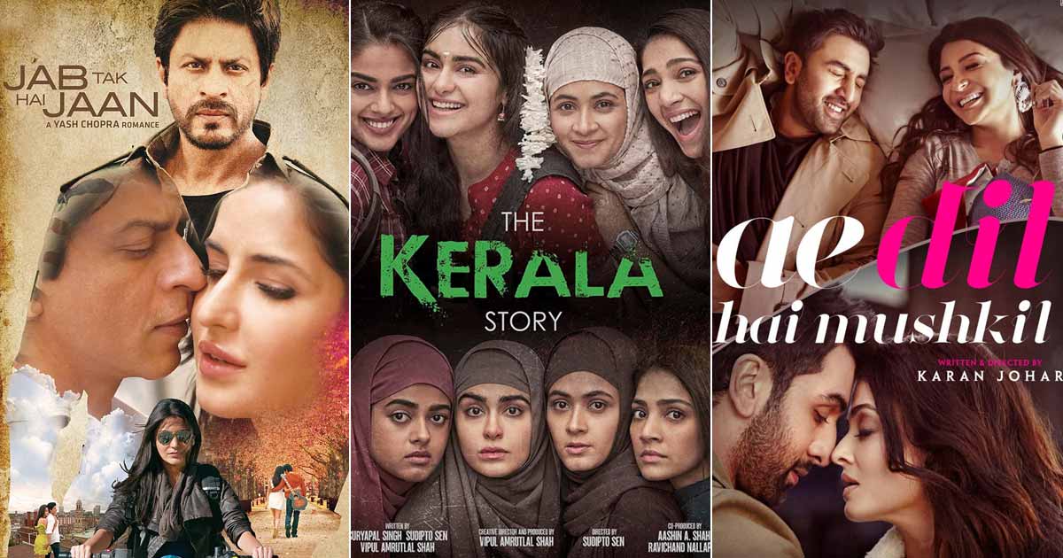 A história de Kerala supera Jab Tak Hai Jaan, de Shah Rukh Khan, e Ae Dil Hai Mushkil, de Ranbir Kapoor e Anushka Sharma