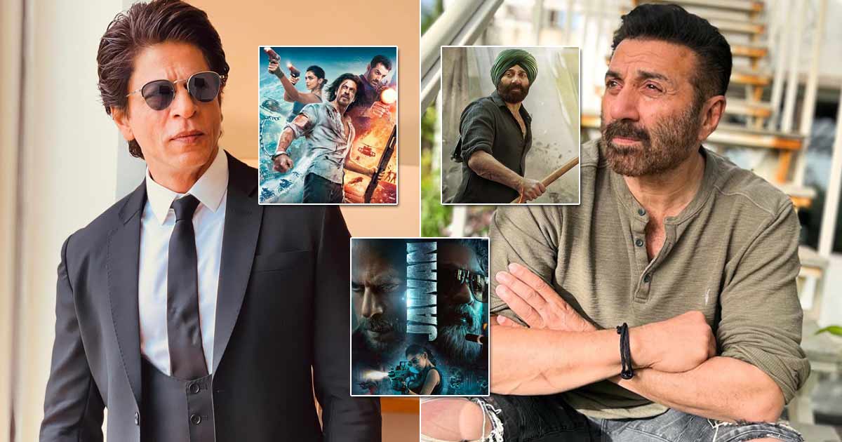 Shah Rukh Khan Vs Sunny Deol nas bilheterias: A história está se repetindo pela terceira vez, SRK para governar gráficos mundiais com Pathaan ou Jawan & Gadar 2 Star para dominar na Índia?