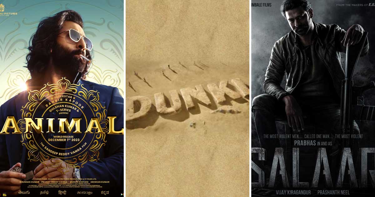 Previsão de bilheteria de mais de 1.000 Crore para Bollywood em dezembro: A partir de Animal, de Ranbir Kapoor, até Dunki, de Shah Rukh Khan, com seis lançamentos de superestrelas, de fato será um Feliz Natal e um Feliz Ano Novo!