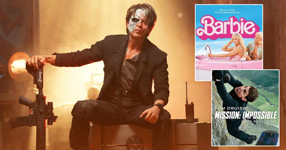 Coleção de bilheteria de Jawan (no exterior): O rugido final de Shah Rukh Khan se torna a maior bilheteria nos Emirados Árabes Unidos - 119,04% maior do que a Barbie de Margot Robbie, destrói a Missão Impossível 7 em primeiro lugar!